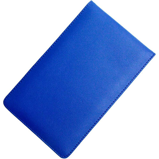 [AWESOME] Golf Yardage Book Cover Vertical Leather Style Series Blue ASGFT-L04