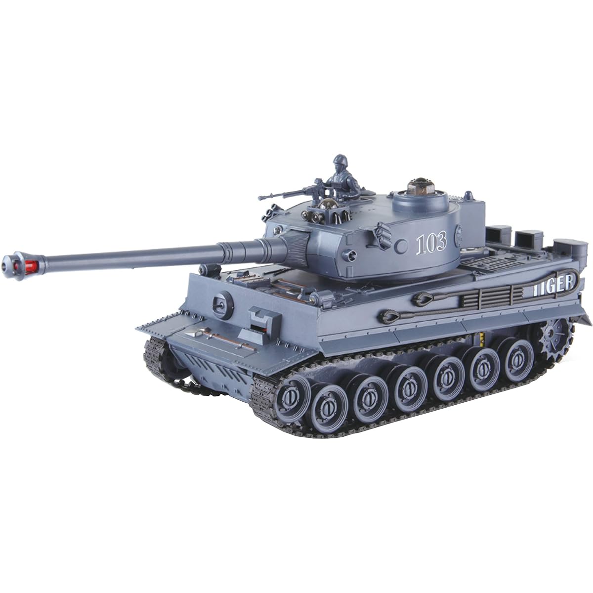 Doyusha RC World Battle Tank Germany Tiger I Type 40MHz Infrared Battle System Equipped with Electric Radio Control WBT-3T1