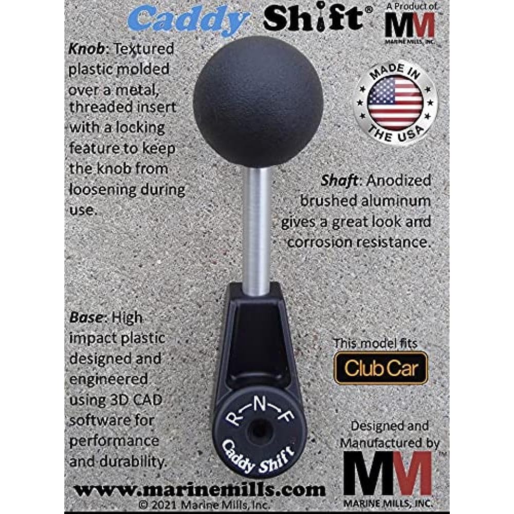 Marine Mills, Inc. Caddy Shift Yamaha Golf Cart Shifter Knob