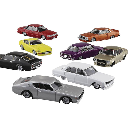 AOSHIMA Skynet Blind Toy 1/64 Diecast Mini Car Grachan Collection Part.15 12 pieces BOX