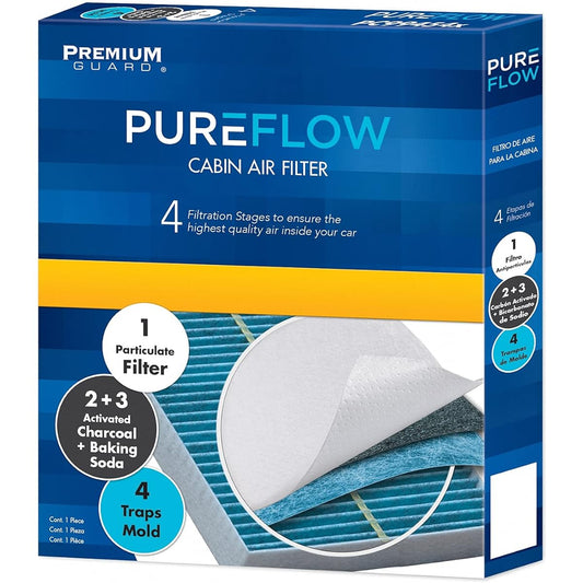PureFlow Cabin Air Filter PC99490X | 2016-12 Compatible with TESLA S