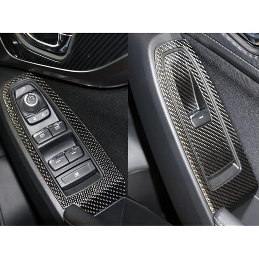 HASEPRO [Magical Carbon] Door Switch Panel Subaru Impreza Sport/G4/XV GT Series Black CDPS-13