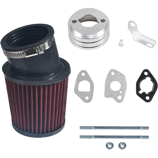 SUPERMORPARTS Inlet Air Filter Kit GoCart & Mini Bike 212cc 6.5HP Predator Engine