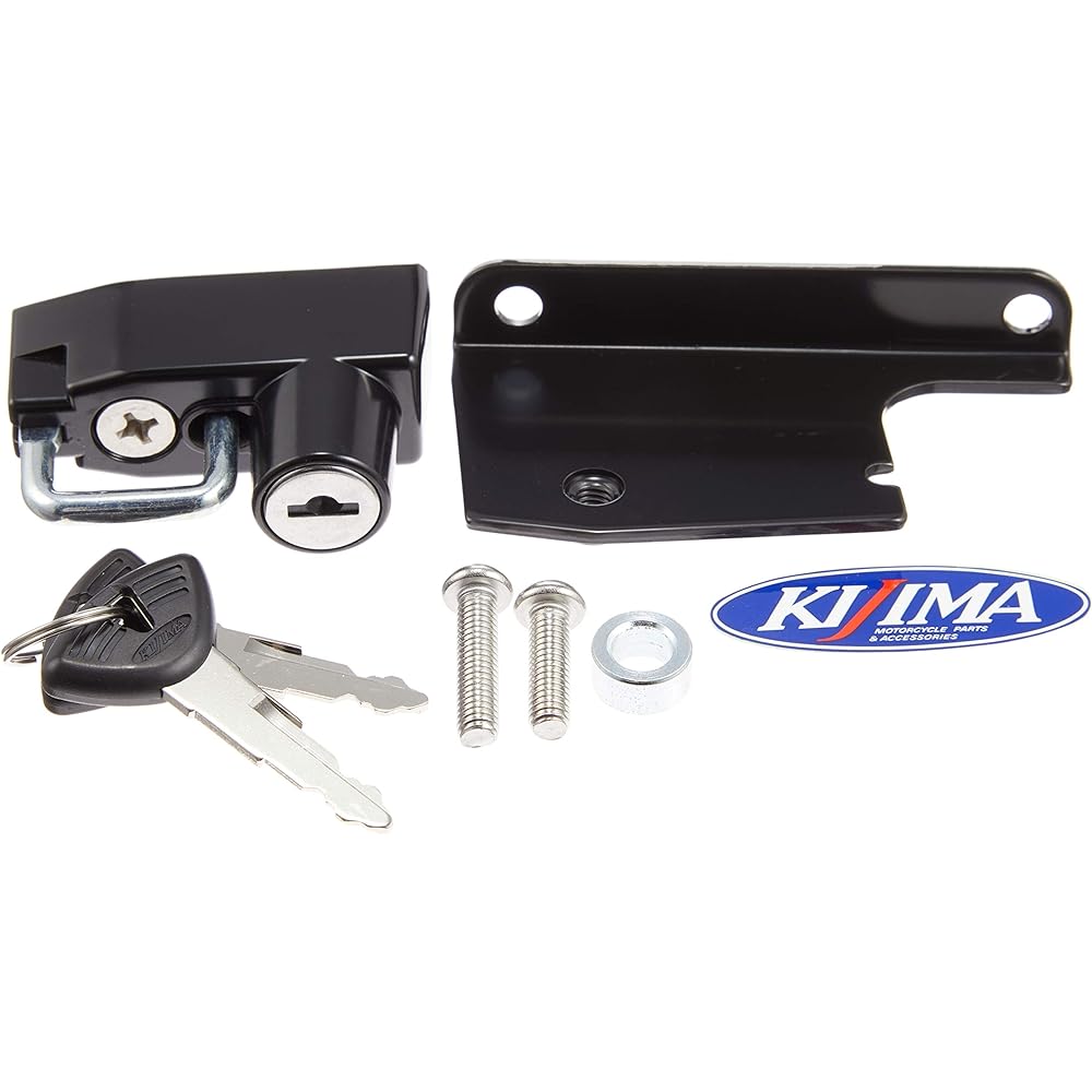 Kijima Motorcycle Bike Parts Helmet Lock CBR1000RR ('08-'11) Black HONDA 303-1528
