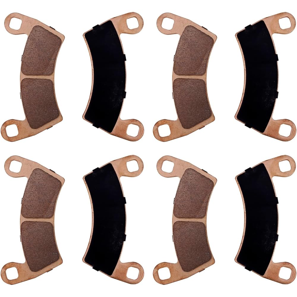 Sintered Brake Pads Front & Rear Polaris RZR 900 1000 4 XP RS1 Ranger 570 700 800 900 1000 EV Crew Diesel 6X6 #2205949 FA656 Replacement