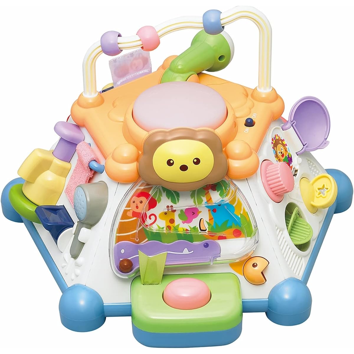 Toy Royal Fun and educational! Addictive box + (educational toy / fingertip play / development) Cute pastel colors (sounds / shiny) Toys for babies 0 years old 1 year old 2 years old