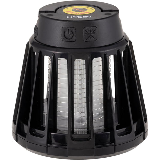 NICOH LED Insect Killing Lantern - 2-in-1 electric insect killer and LED lantern - Rechargeable and waterproof, so it can be used outdoors