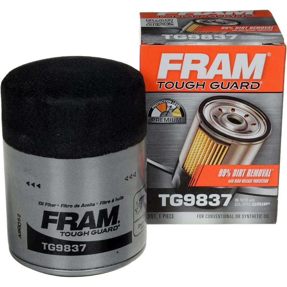 FRAM TOUGH GUARD TG9837-1 15K miles Changed interval oil filter