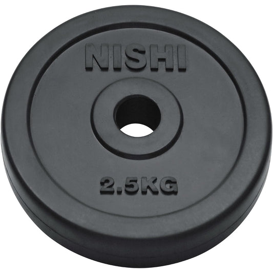 NISHI (Nishi Sports) SD Rubber Plate 28 φ28mm Bar 2.5kg T2822