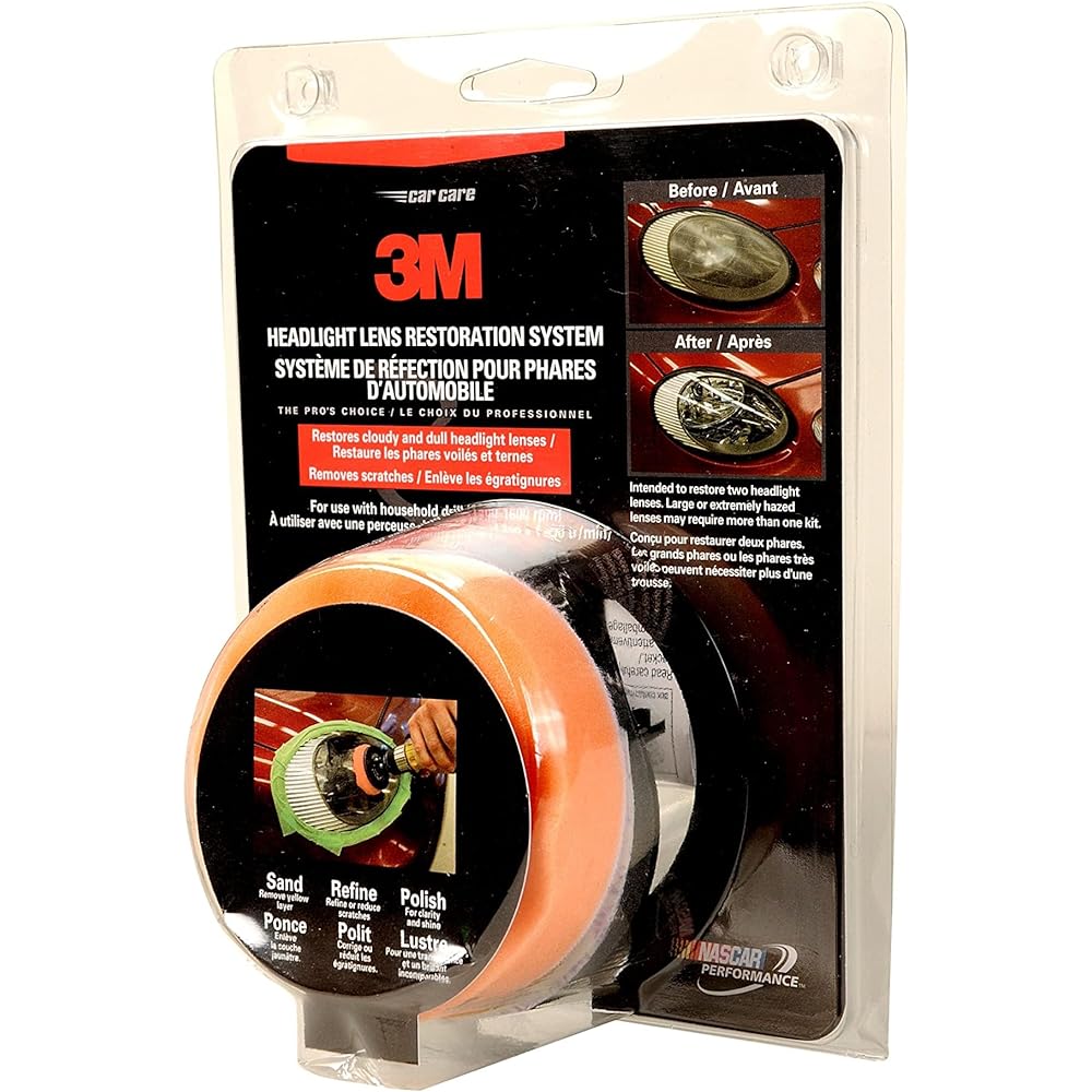 3M 39008 Headlight lens rest Akit 1 Pack 39008