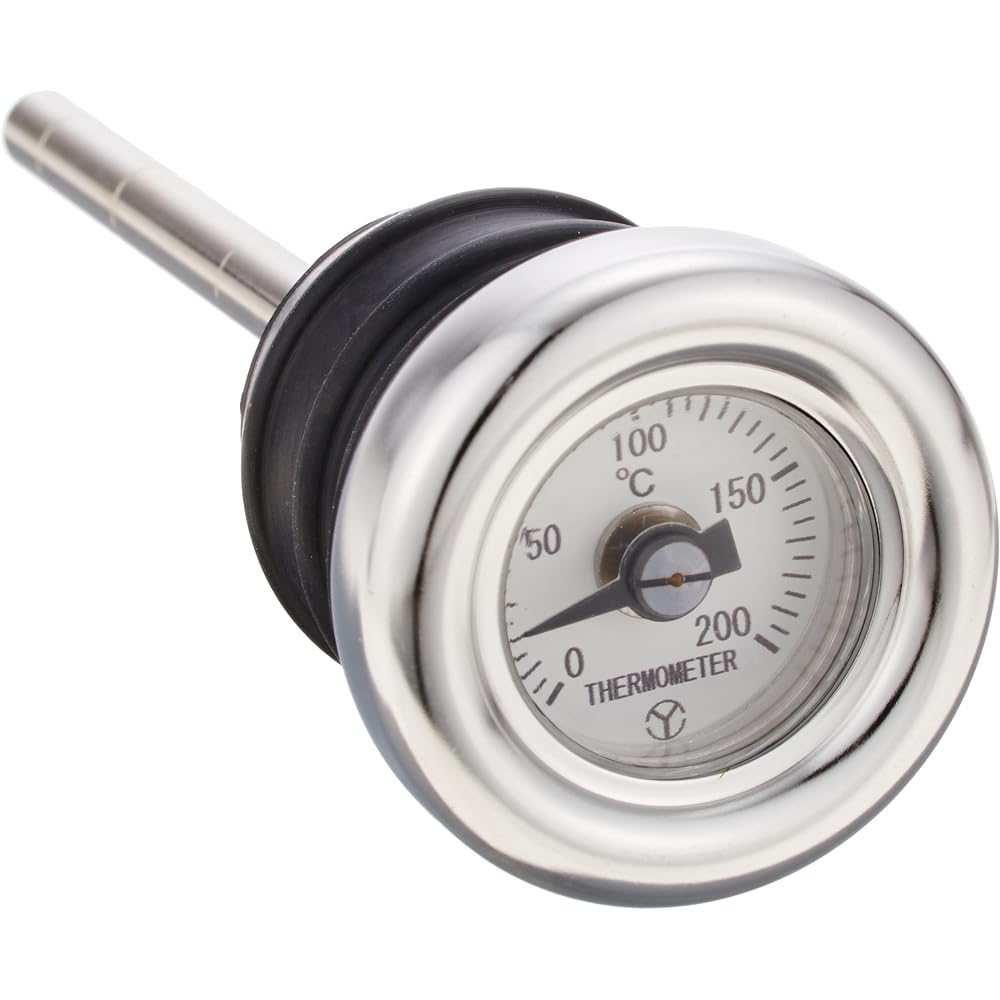 Daytona Motorcycle Oil Temperature Gauge with Dipstick φ33 (3 Oil Level Grooves) 62487
