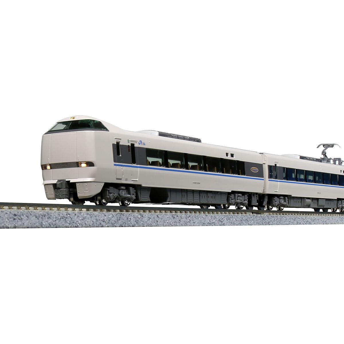 KATO N Gauge 683 Series 4000 Thunderbird Old Paint 9-Car Set 10-1747 Railway Model Train White