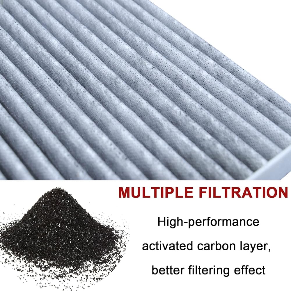 68406048AA Cabin Air Filter and Filter Access Door with Activity DODGE RAM 1500 2500 3500 4500 5500 Cabin Air Filter Kit Replacement # 68318365AA 5058693AA 68052292AAAAAA
