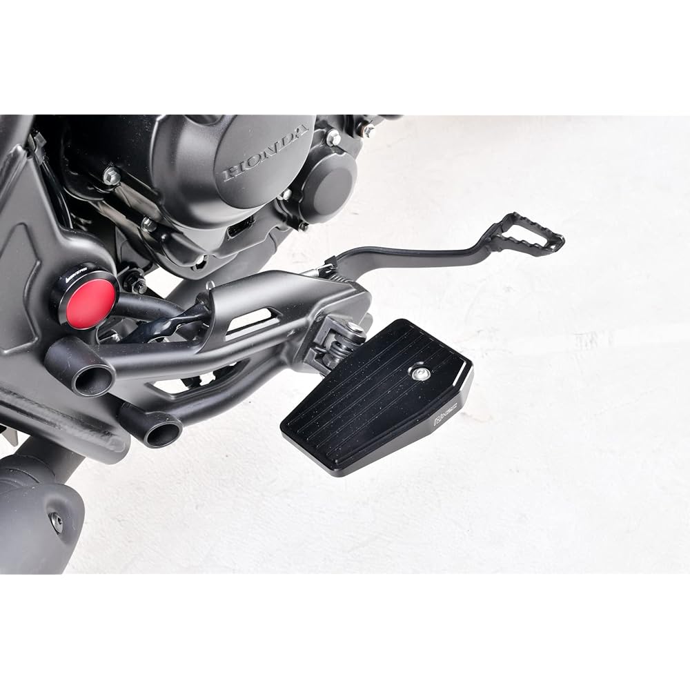 H2C Floorboard Kit Aluminum Black Rebel250/Rebel500(17) APMKGAH50600TA