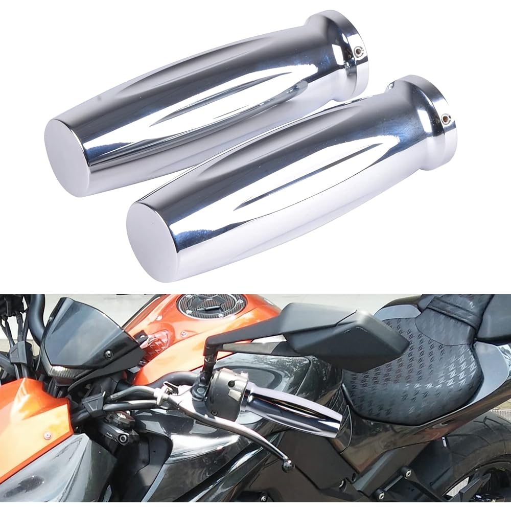 Flyingboy Universal Aluminum Spike Grip for 22.2mm Handle, Chrome Plated