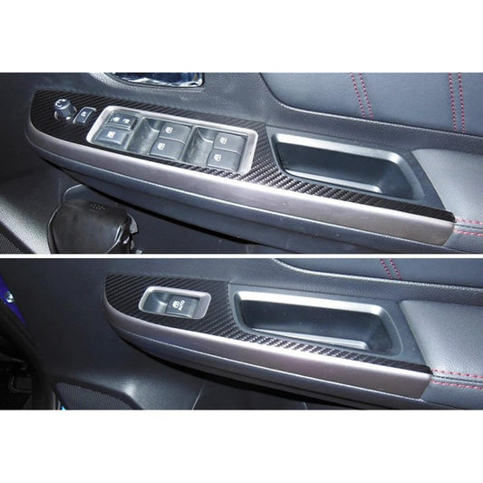 HASEPRO [Magical Carbon] Door Switch Panel Subaru WRX S4 2014.8~2017.7 Gunmetal CDPS-10GU