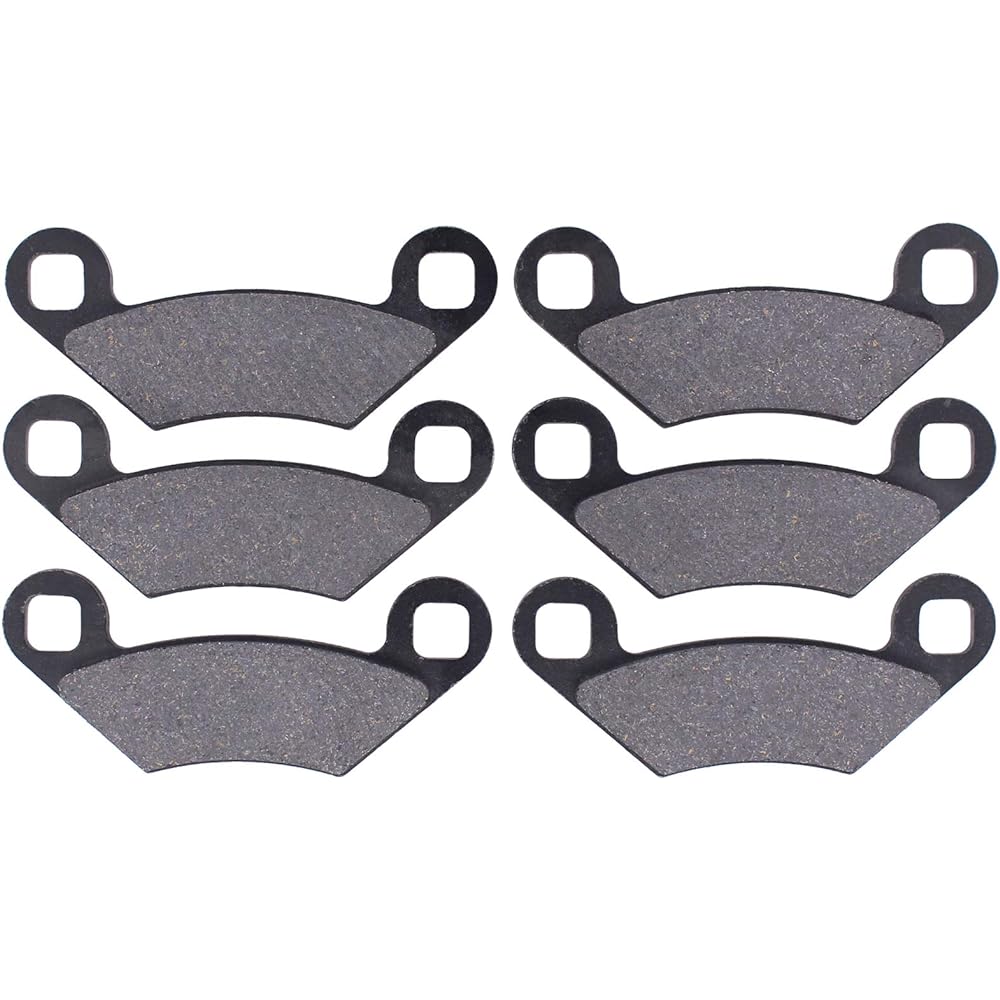 MOTOKU Front & Rear Brake Pads for Polaris Sportsman 400 450 500 550 570 800 850 Scrambler 850
