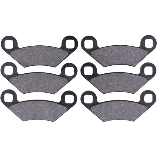 MOTOKU Front & Rear Brake Pads for Polaris Sportsman 400 450 500 550 570 800 850 Scrambler 850