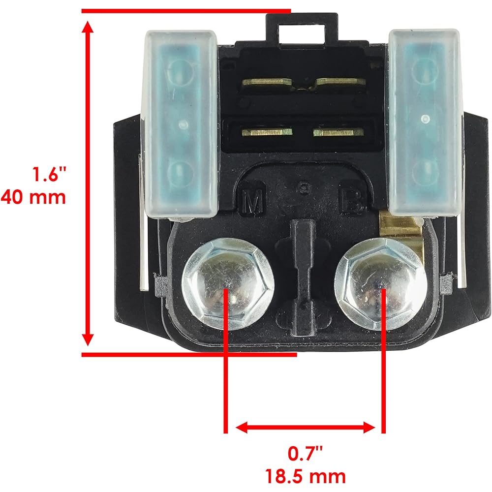 Caltric Starter Solenoid Yamaha 5JW-81940-00 5JW-81940-02-00 compatible