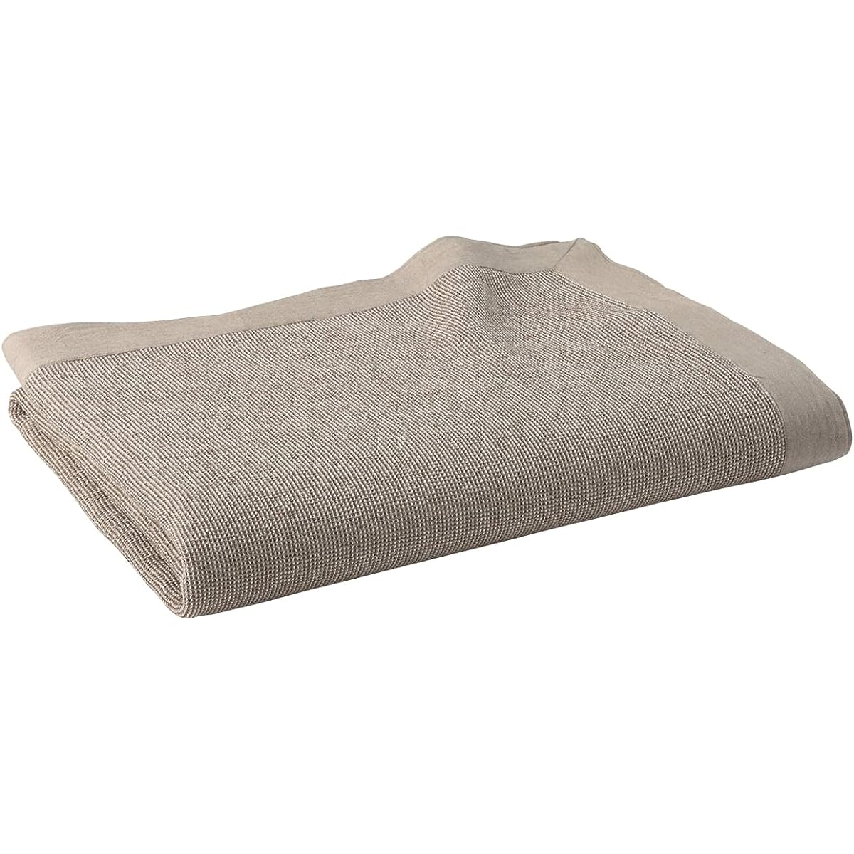MUJI Cotton waffle cloth, beige, 180 x 260 cm, 12089162