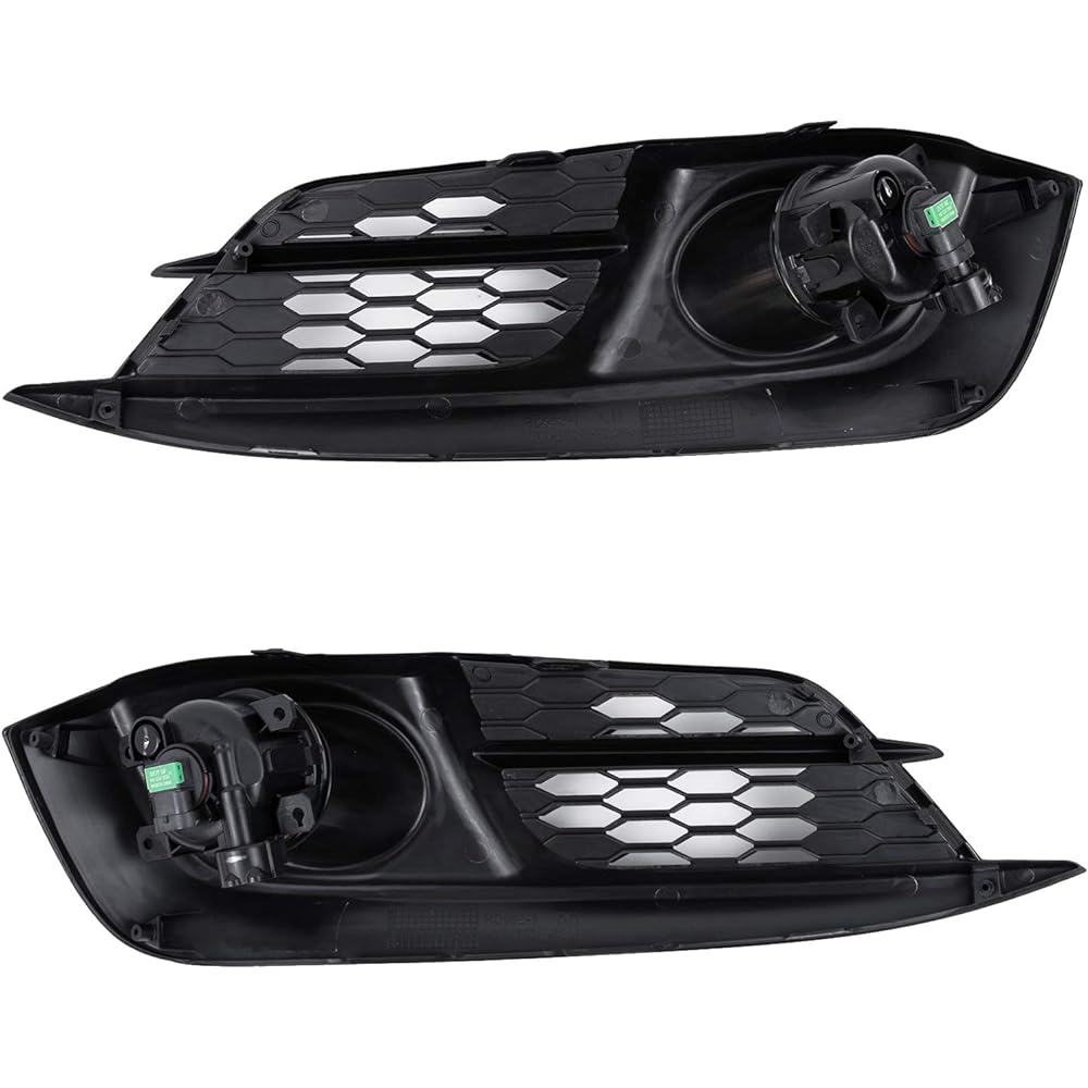 RP Remarkable Power FL7054 2016-2017 Civic EX Clear Front Pair Fog Light Bumper Lump Set