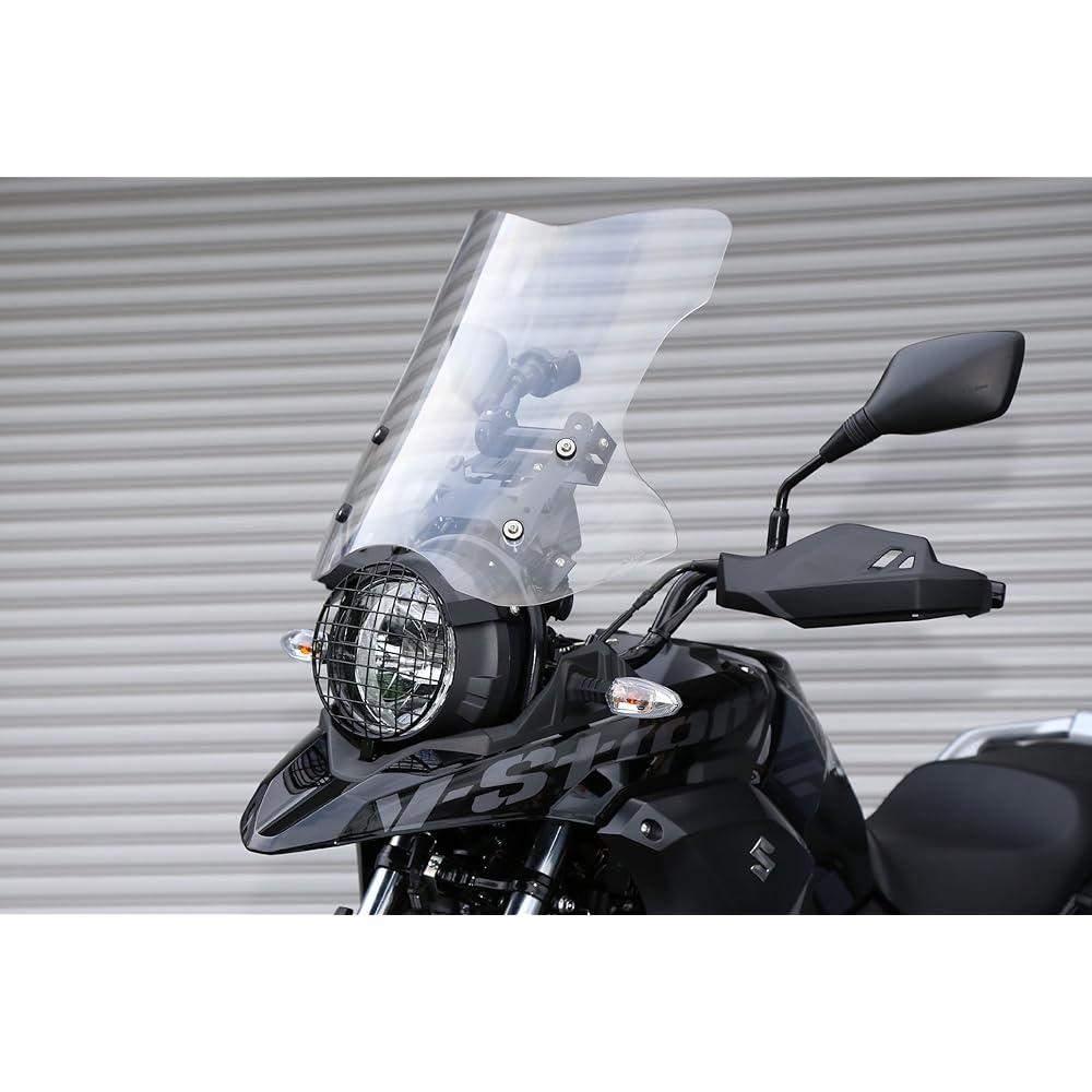 Kijima Motorcycle Bike Parts Screen Adventure Type (ADV Type) Clear V Strom 250 SUZUKI 305-474