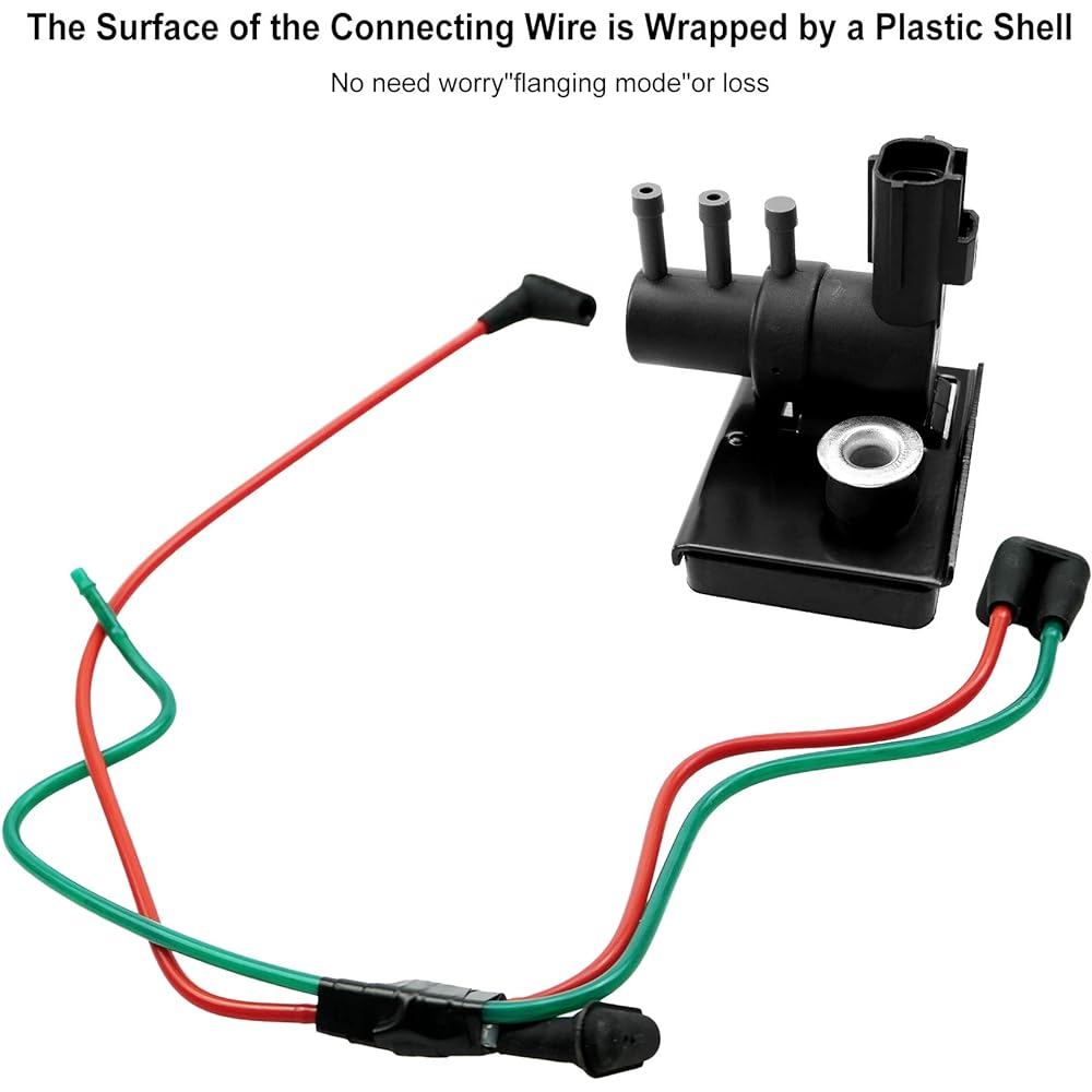 Turbo Mission Fresh Harness Connection Line and Waste Gate Boost Solenoid Ford F250 F350 F550 Super Duty 1999-2003 7.3L Diesel Power Stroke Engine for Diesel Power Stroke Engine F81Z9E498DA F81Z673AA Exchange