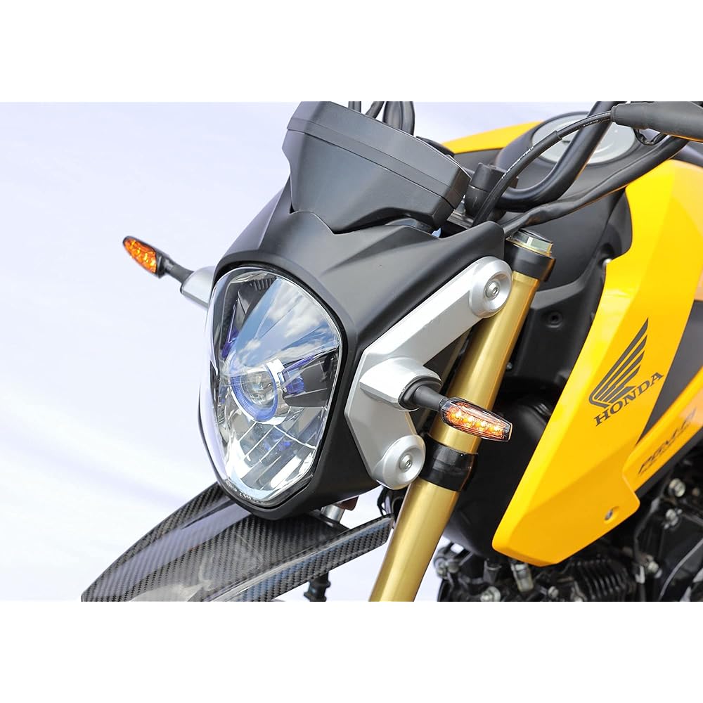 Kijima Motorcycle Bike Parts LED Turn Signal Kit TRL3 LED Smoke Lens/Black Body GROM HONDA 219-5196