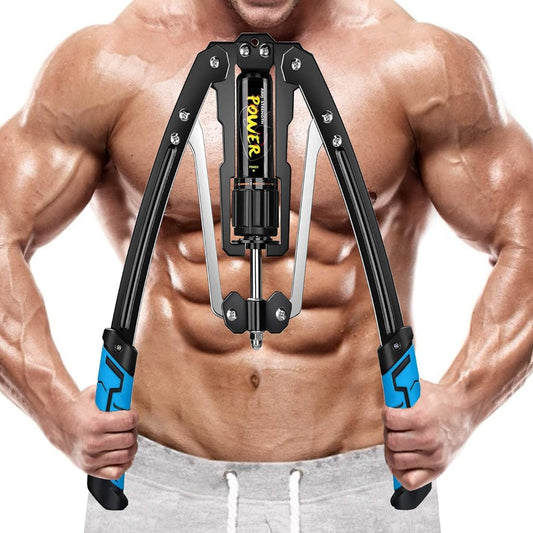 VIVITORY Adjustable Hydraulic Power Twister Arm Forearm Exerciser 22-440lbs Home Chest Expander Arms Biceps Abdominal Shoulders Chest Strength Training
