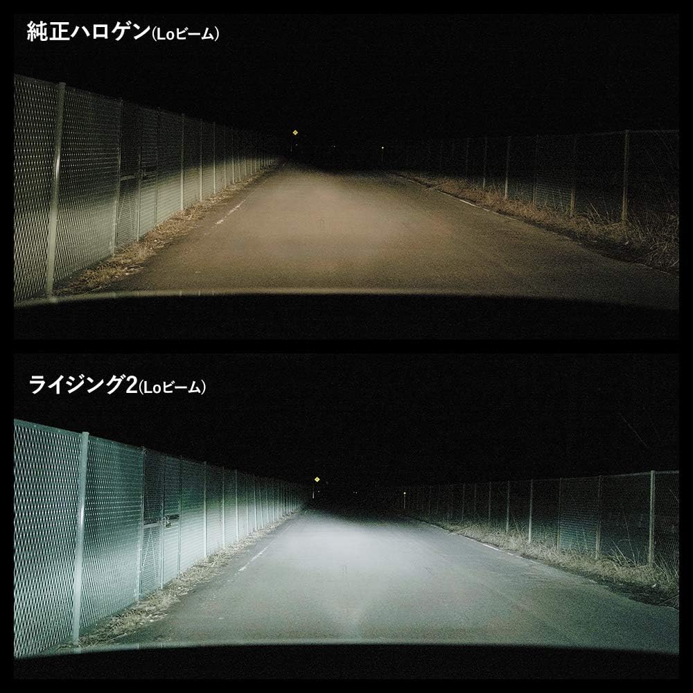 Sphere Light Made in Japan Car LED Headlight RIZING2 H4 Hi/Lo (for 12V) 6000K 4800lm SRH4A060
