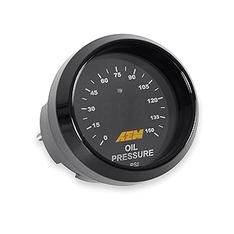 AEM 30-4407 0-150 PSI hydraulic gauge