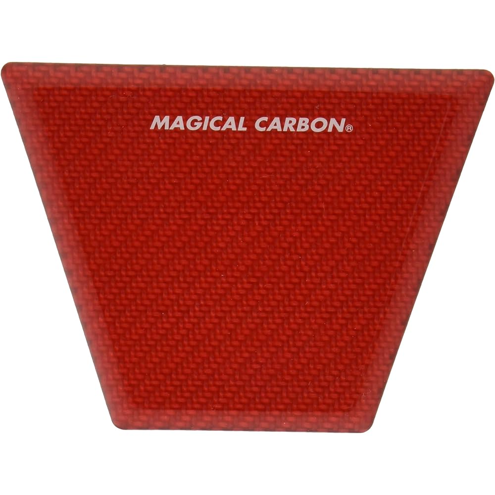 HASEPRO Magical Carbon NEO [Rear Center Accent Garnish] M Type Red NRDM-1RED