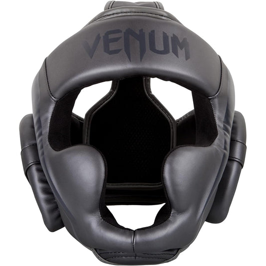 Venum Elite Headgear - Grey/Grey