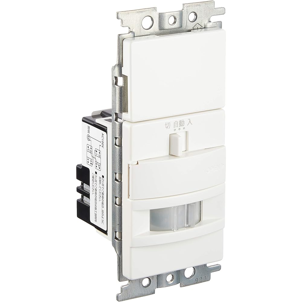 Toshiba Lighting Technology Human Switch New White 2-wire 3-way wiring compatible WDG8051