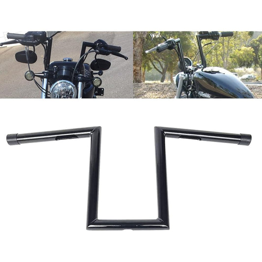 Chrome 30" 1" Width Drag Bar 25mm Handlebar Fit for Bobber Brat Cafe Chopper Custom Motorcycle Harley Sportster Dyna Softail