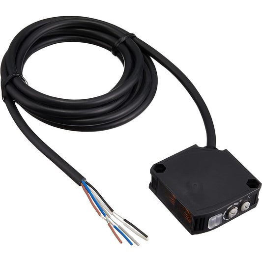 omron photoelectric sensor diffuse reflection type free power supply (DC24-240V/AC24-240V) detection distance 300mm relay output (E3JK-DR12-C 2M)