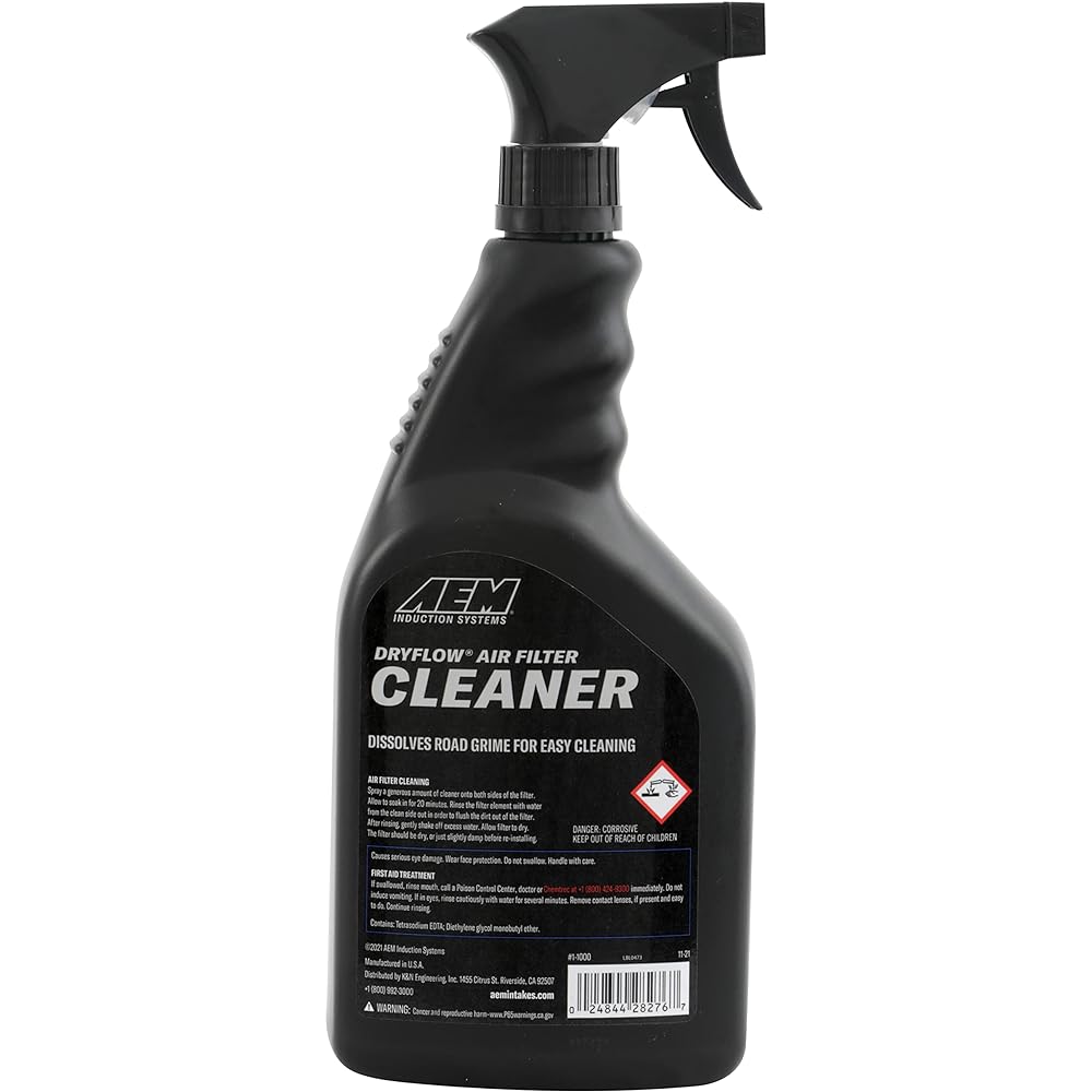 AEM 1-1000 Air Filter Cleaner Triggers Player 32 Oz