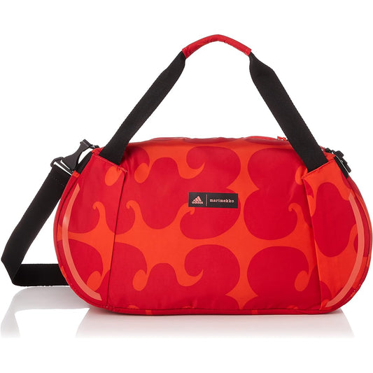 [Adidas] Shoulder Bag Marimekko Design for Training Duffle Shoulder Bag II759 Multicolor/Rush Red/College Orange/College Navy (HH7087)