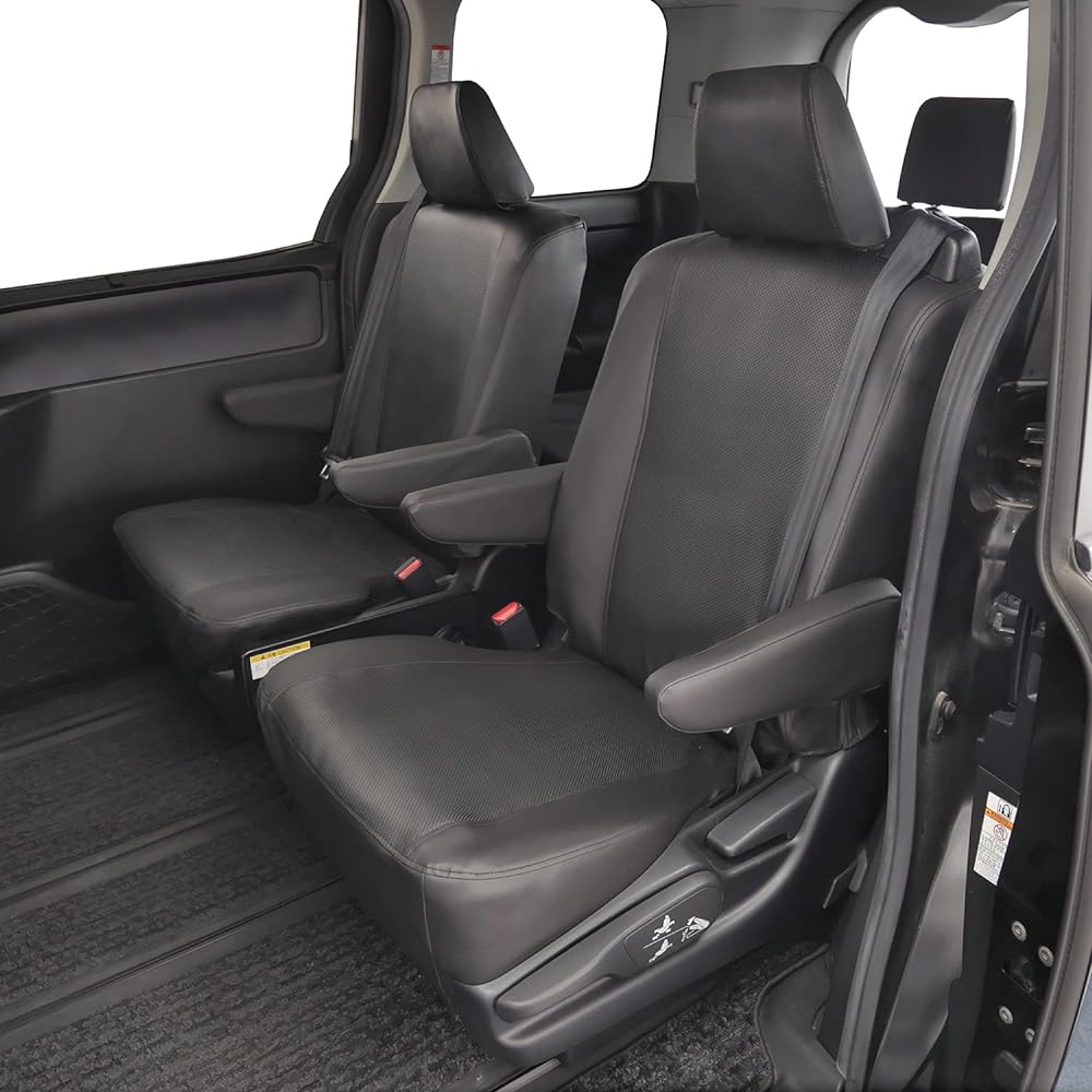 BONFORM Order Seat Cover Dimple Leather W7-37 Noah Voxy 80 Series Only Black 4478-26BK