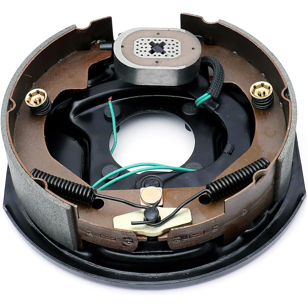 HICKS 2 Pack 10 inch x 2.25 Electric Trailer Brake Sembrilli left 3500 pound axle 10 x 2-1/4