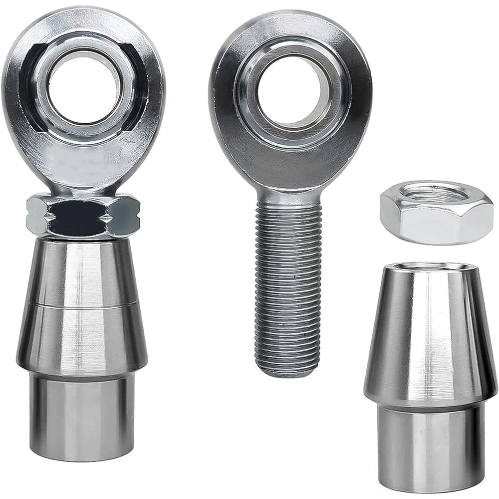 GAIREN 5/8 inch HEIM Joint Rod End Kit 625 inch Chromoly Joint Pan Hard Kit Right and left screws (2 pairs)