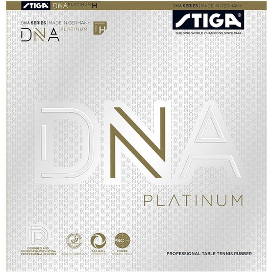 STIGA Table Tennis Rubber Tension Back Soft DNA Platinum H