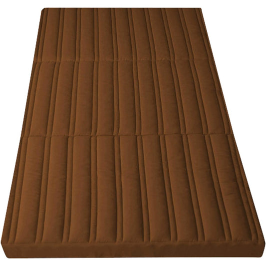 [Achilles] Mattress, High resilience, Even harder in the lower back, Wave cut structure at the bottom (Highly breathable), Quilted, Tri-fold, Back pain mattress, Body pressure dispersion, Brown AK-328 SD BR Semi-double