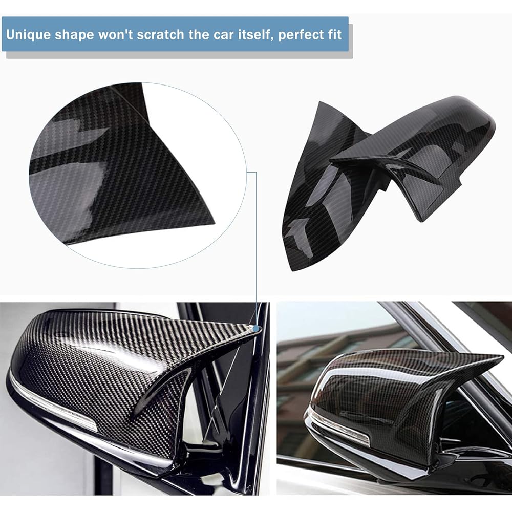 TUTOR AUTO Carbon Fiber Back Mirror Cover Cap BMW 228i 435i 116I 128i 120i 120i 220i 320i 330i 335i 335i 428i 435i 435i 435i F31 F31 F31 F32 F 33 F3 F3. 6x1.