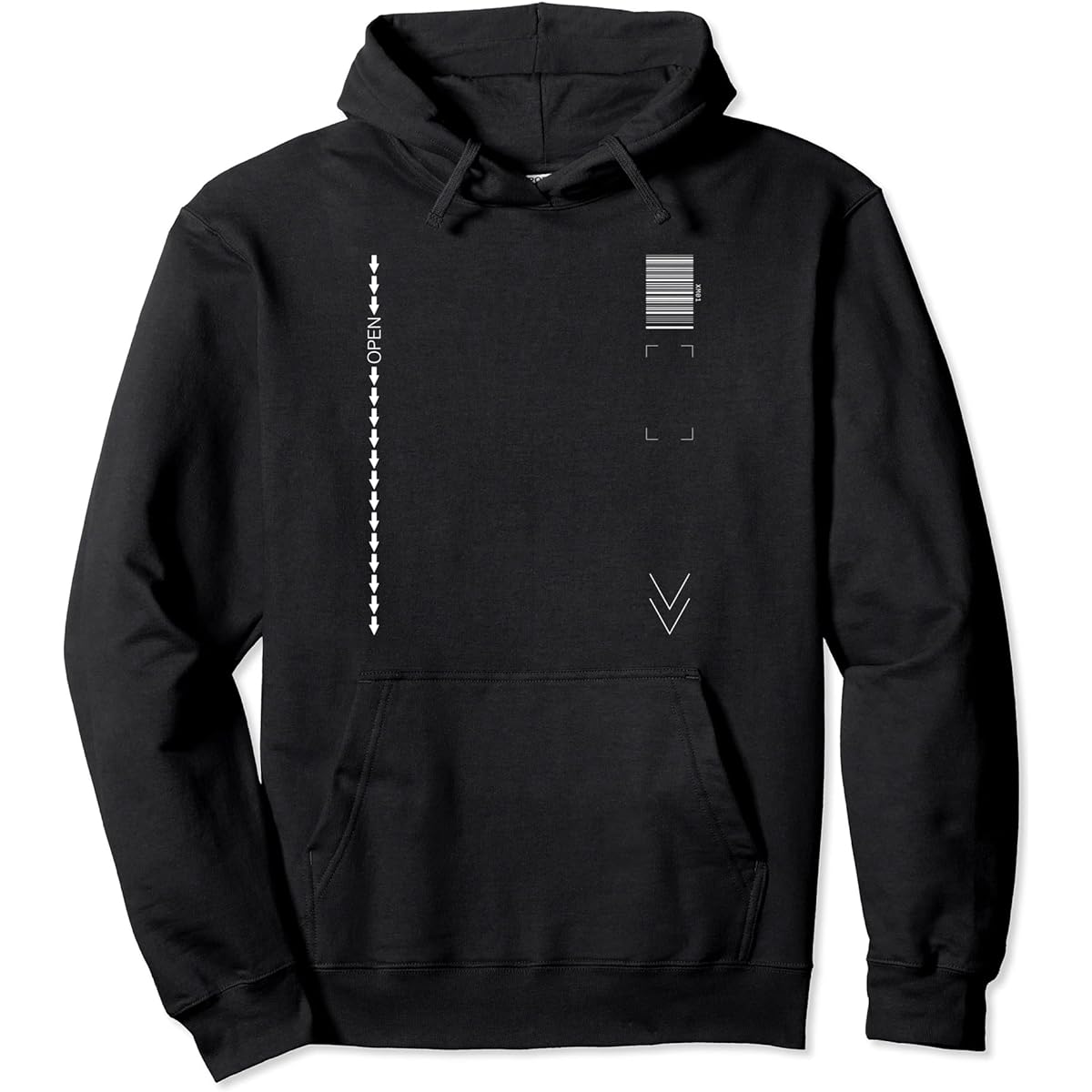 Amazon box B (white) hoodie