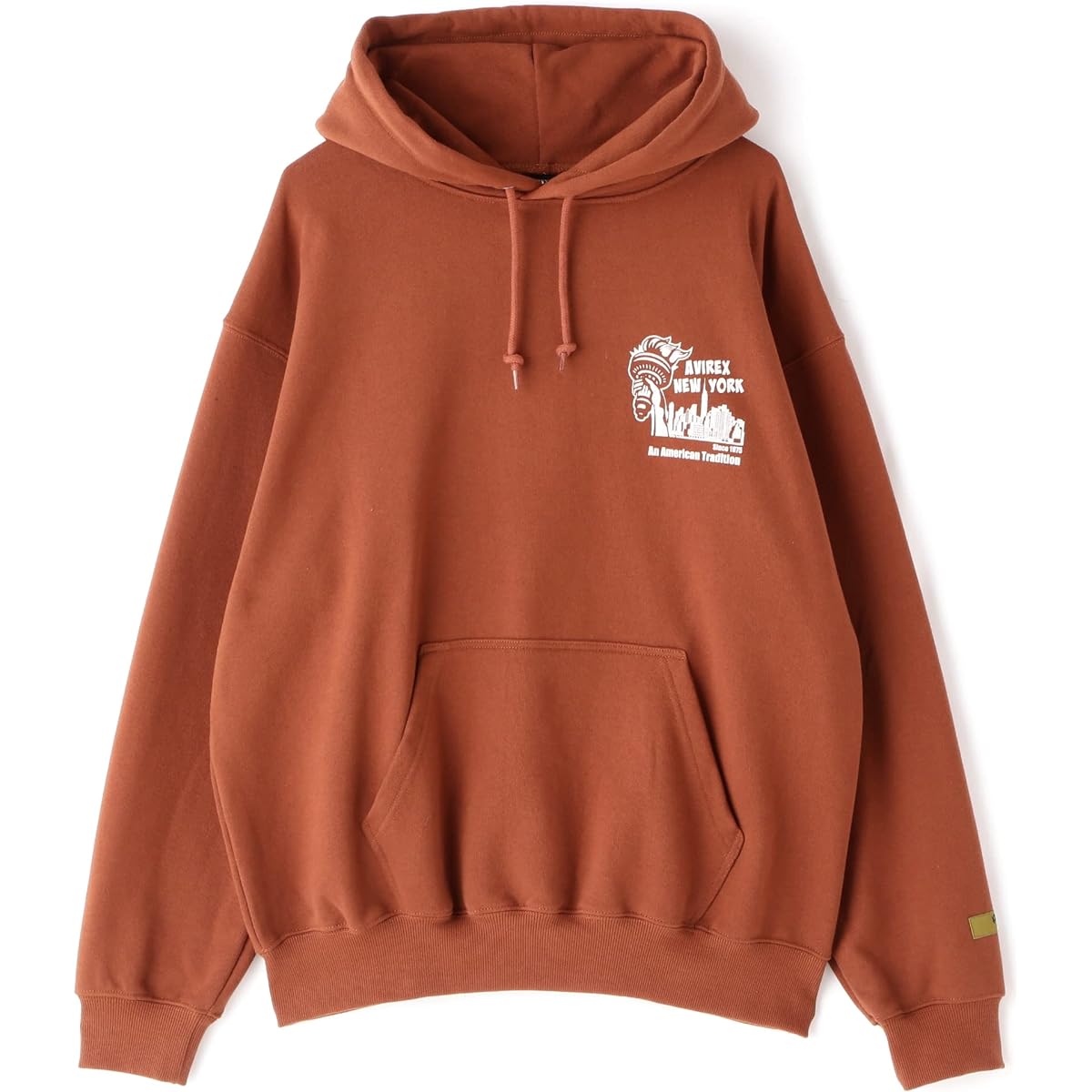 [Avirex] WEB&DEPOT Limited RECORD DESIGN SWEAT PULL OVER PARKA/Record Design Sweat Pullover Parka Men's 783-3131014