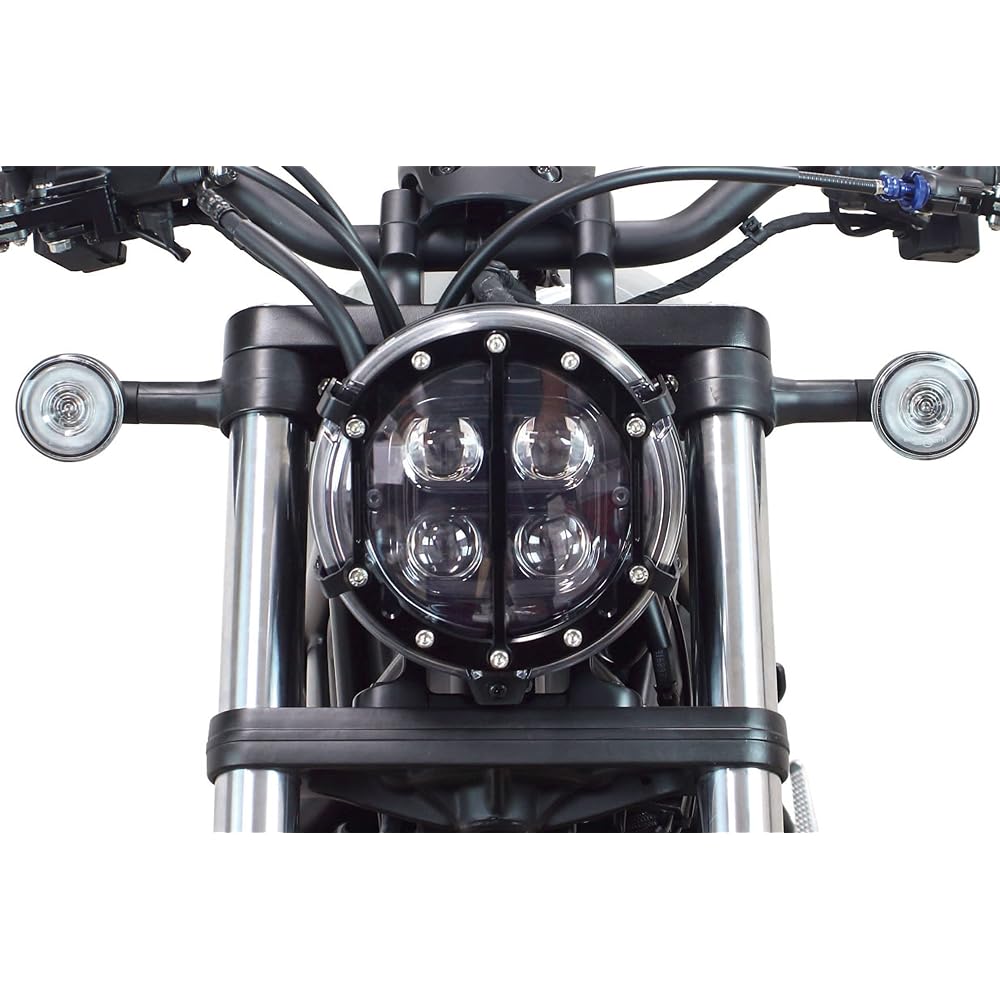 Special parts TAKEGAWA headlight guard (black) CL250/500/Rebel 250/500/1100 09-09-0086