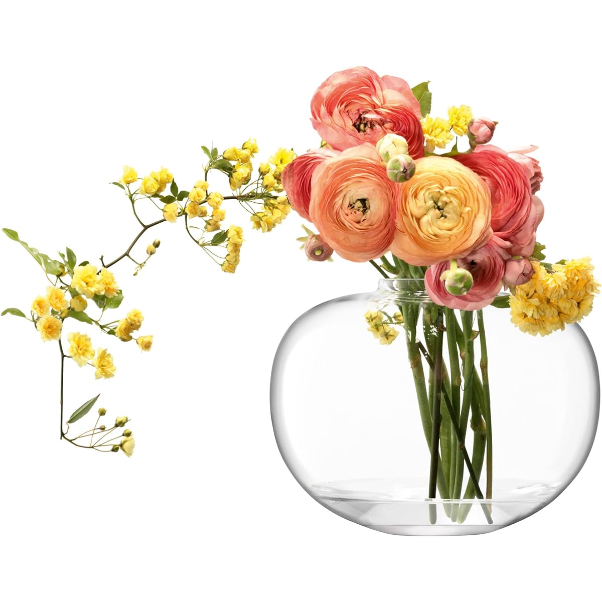 LSA Flower Vase Clear Height 20cm Flower G1722-20-301