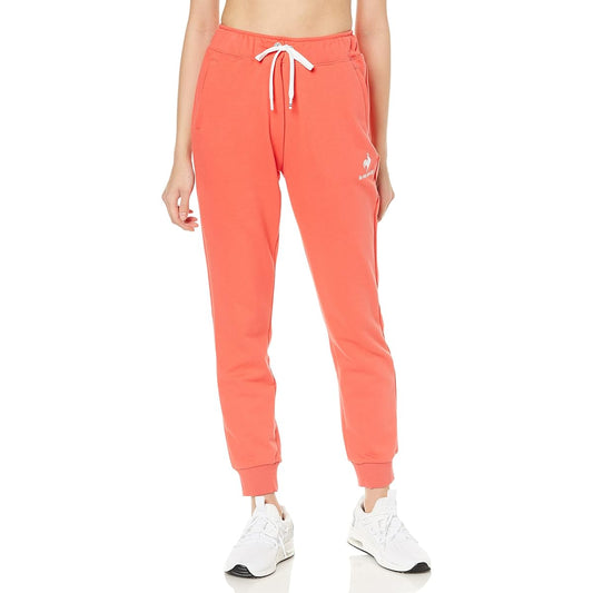 [Le Coq Sportif] Long Pants, Training Sweatpants, Sweat Absorbent, Stretch, Gym, One Point, Women's