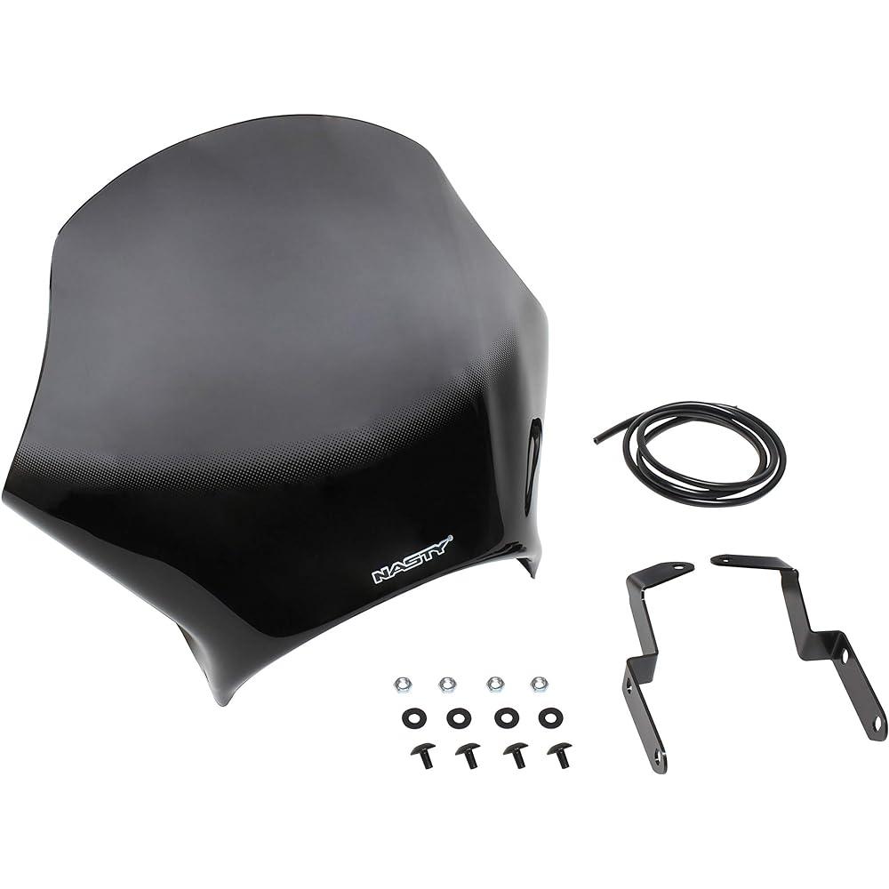 POSH Motorcycle Supplies NASTY Meter Visor Smoke Rebel 250 (2017-2019) Exclusive Smoke 155031-06